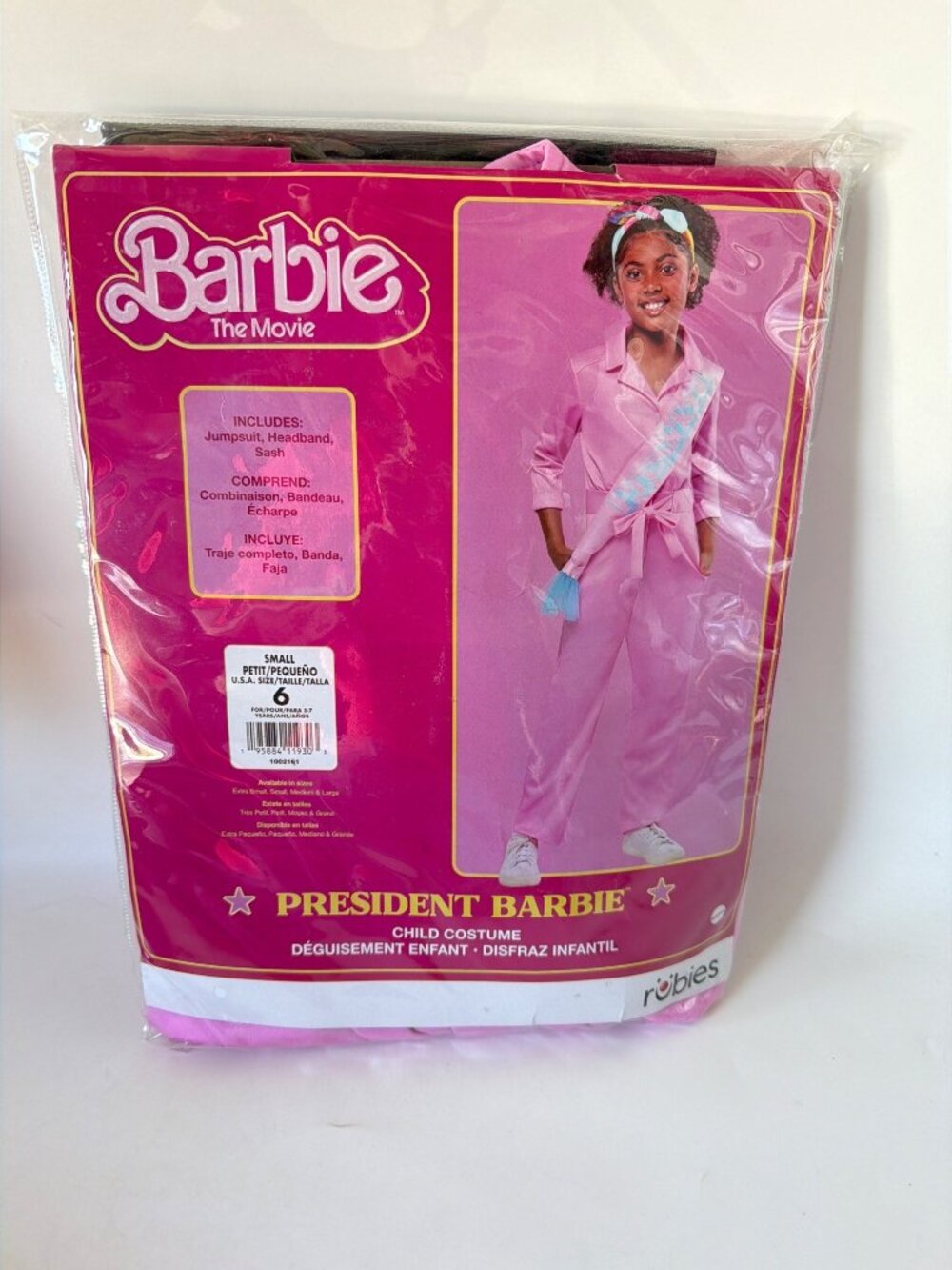 Rubies President Barbie Girls Costume Size Small 5-7 yrs - Picture 2 of 7